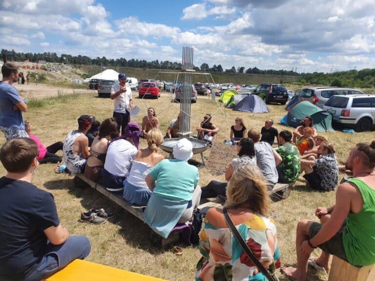 Desert Greening Community am Festival in Oesterreich mit SHA