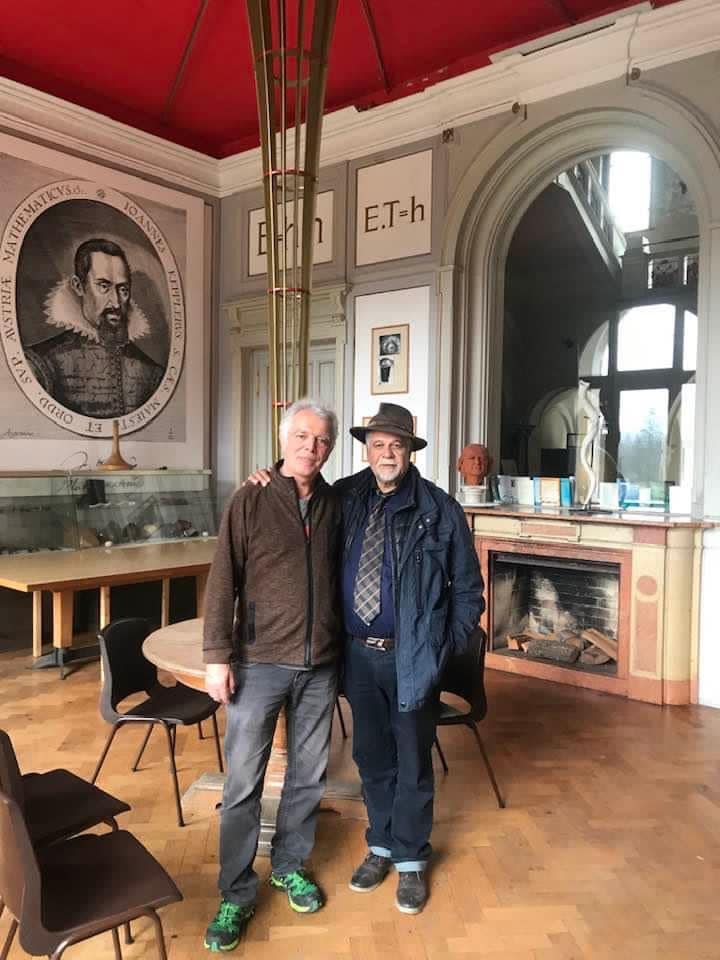 Madjid Abdellaziz und Jörg Schauberger in der Pythagoras-Kepler-Schule Bad Ischl 2022