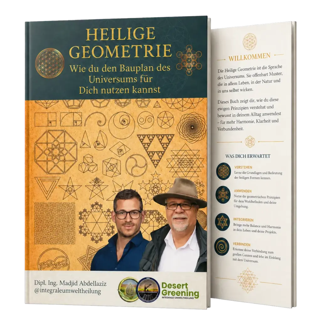 Cover des Ratgebers „Heilige Geometrie - Wie du den Bauplan des Universums für dich nutzen kannst“
