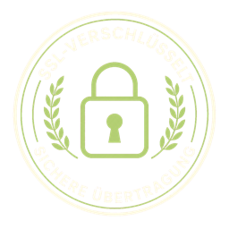 SSL-verschlüsselt, sichere Übertragung